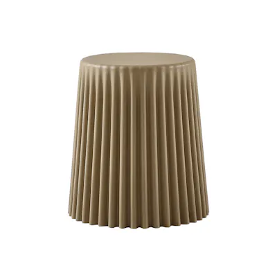 Ames Stackable Storage Stool - Khaki