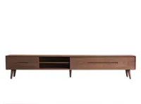Beau TV Console 2.2m - Walnut