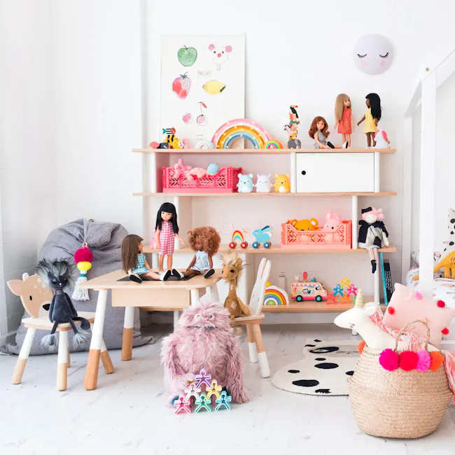 Tender Leaf Forest Chair - Deer - 5 - Children's playroom, colorful toys, dolls, stuffed animals, rainbow decorations