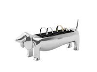 Dachsie Ring Holder - Chrome