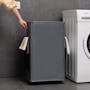 Mason Laundry Hamper with Wheels - Grey - 2