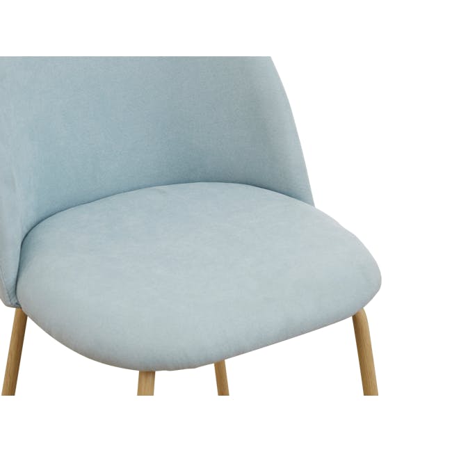 Chloe Bar Chair - Aquamarine (Fabric) - 5