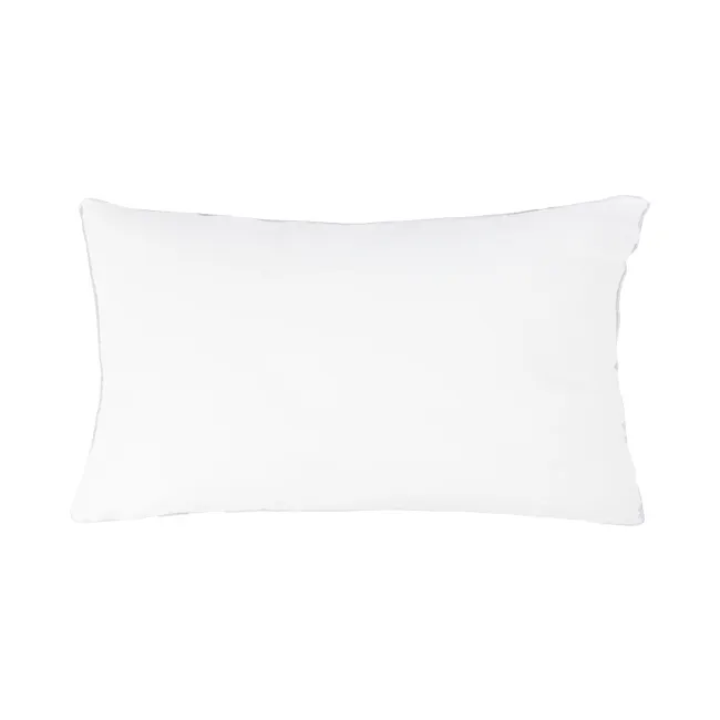 Alyssa Velvet Lumbar Cushion - Mustard - 3 - White, rectangular, pillow, plain, soft, fluffy, smooth, clean, minimalist