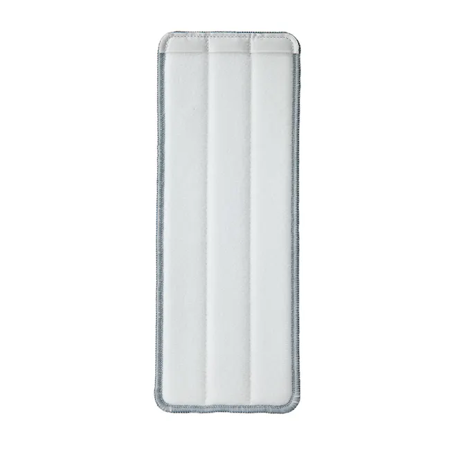 3M™ Scotch-Brite™ Compact Hands-Free Flat Mop Refill - 2 Pcs - 6 - White fabric storage pouch, minimalist design, padded