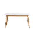 Nellie Dining Table 1.6m - Oak (Sintered Stone)