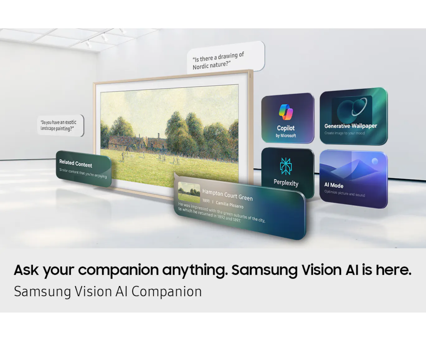 65" The Frame LS03HE 4K Samsung Vision AI Smart TV (2026) - 17