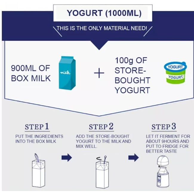 IRIS Ohyama Yogurt Maker IYM013 - 3