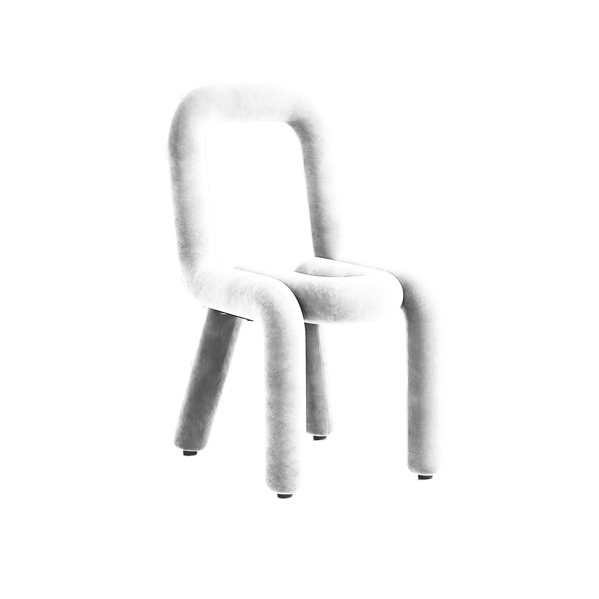 Pilo Chair - White (Velvet)