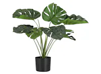 Potted Faux Monstera Plant 65 cm