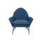 Esther Lounge Chair - Midnight Blue