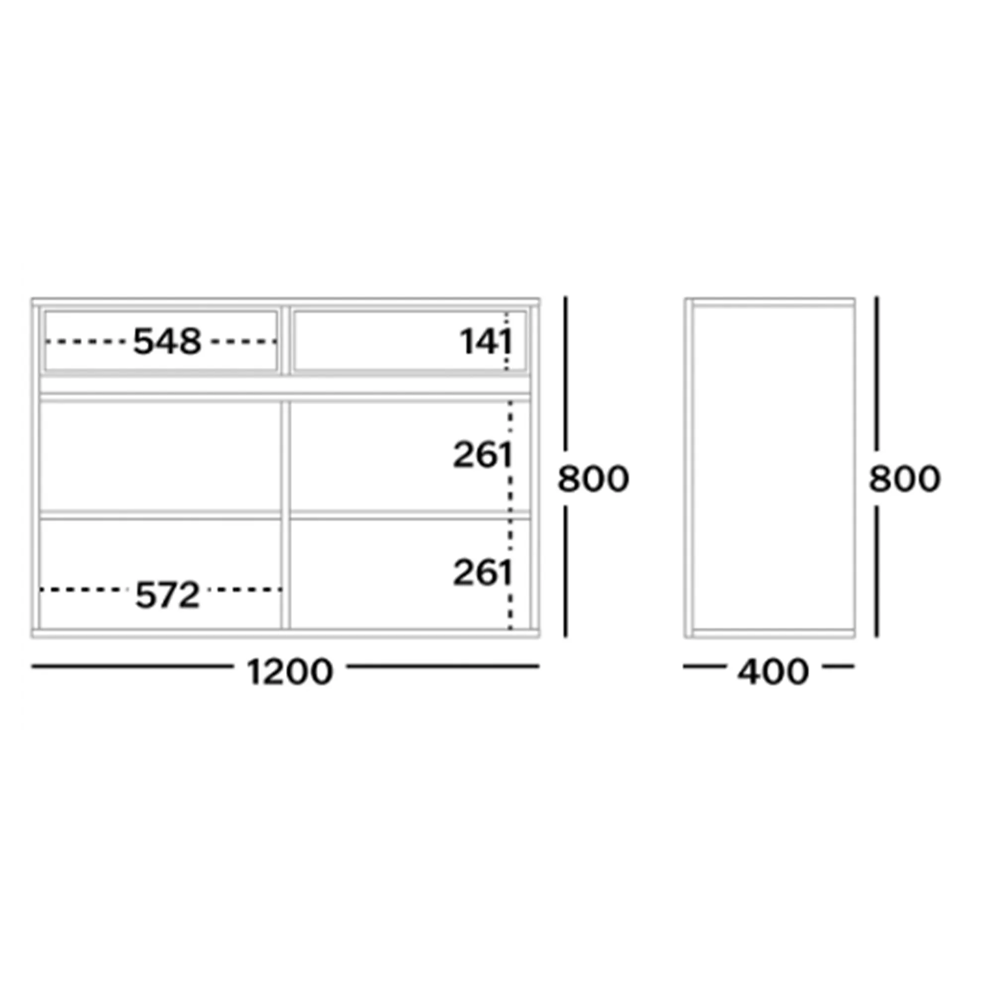 Benson Modular Cabinet 1.2m - 7