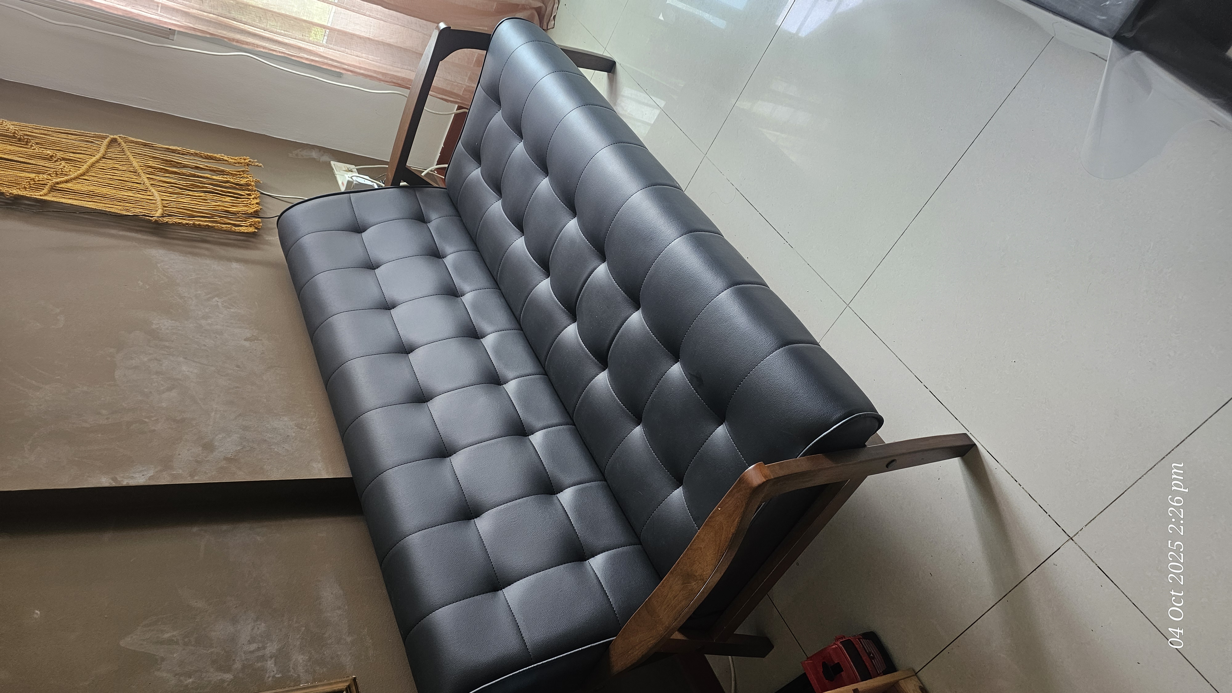 Customer home photo 11: Love the simplicity of the sofa and how complete changed the look of the whole living room.
