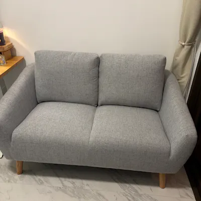 Customer home photo 12: Love the sofa, its comfortable and compact
