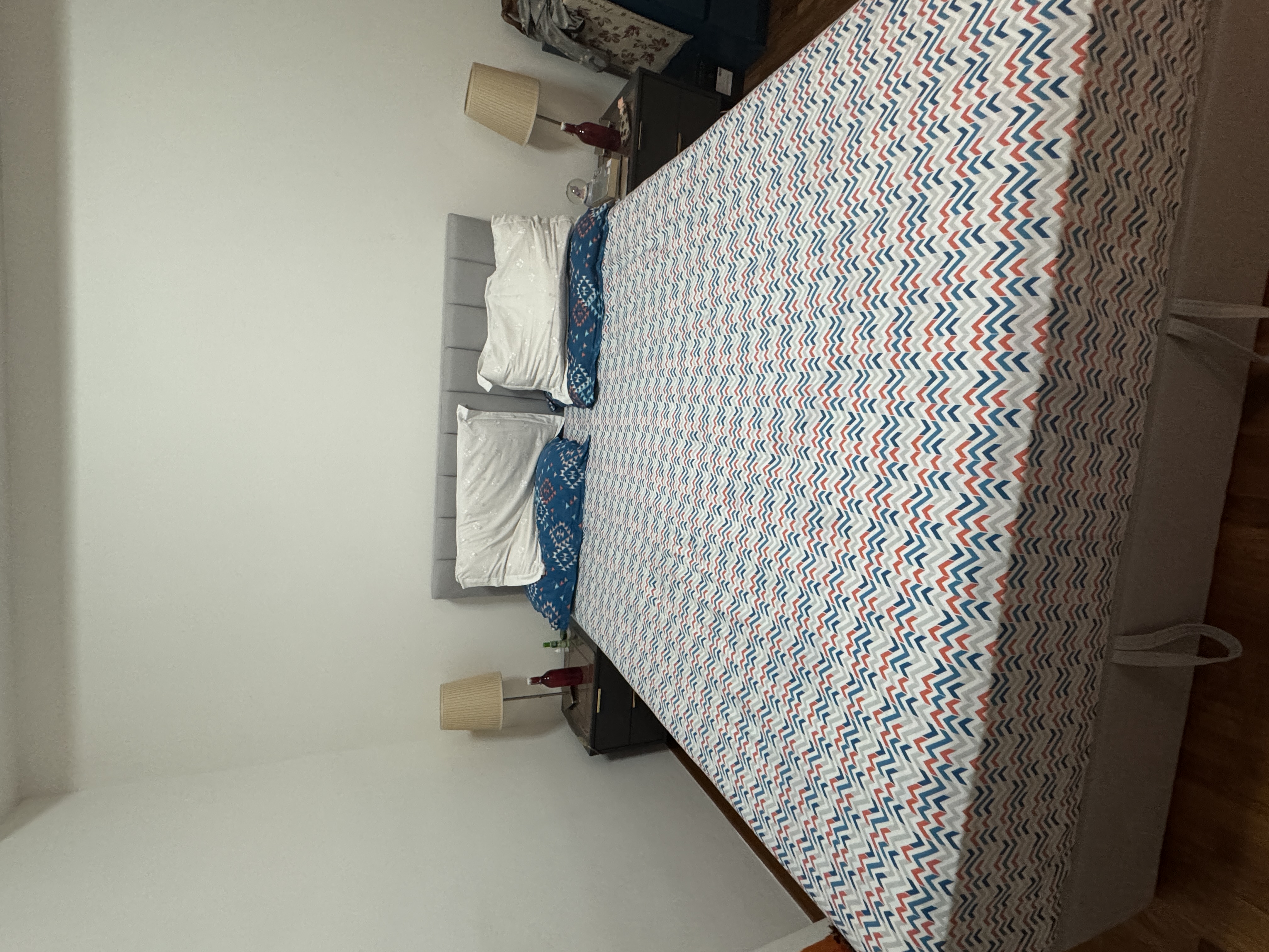 Customer home photo 1: The bed looks great with my decor and has great storage