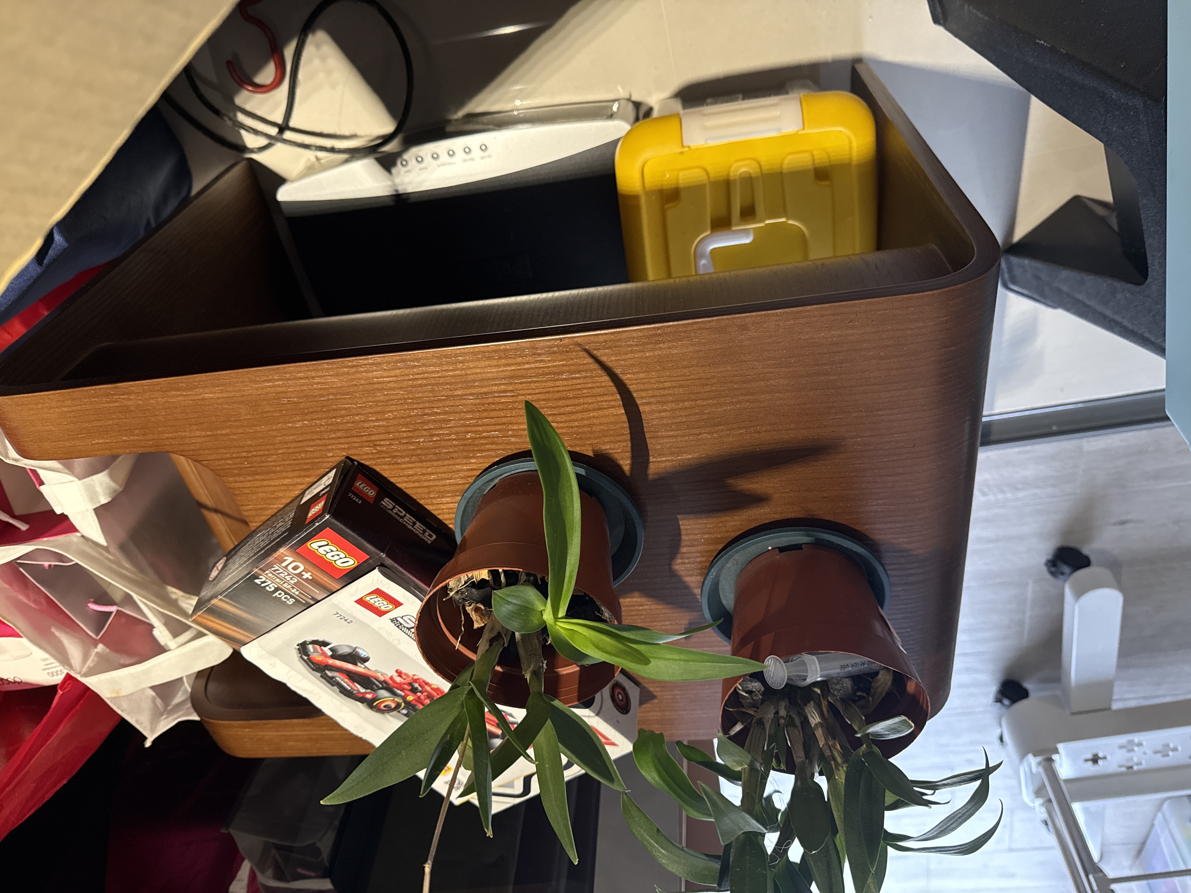 Customer home photo 13: Love the flexibility of the table … can display our plants