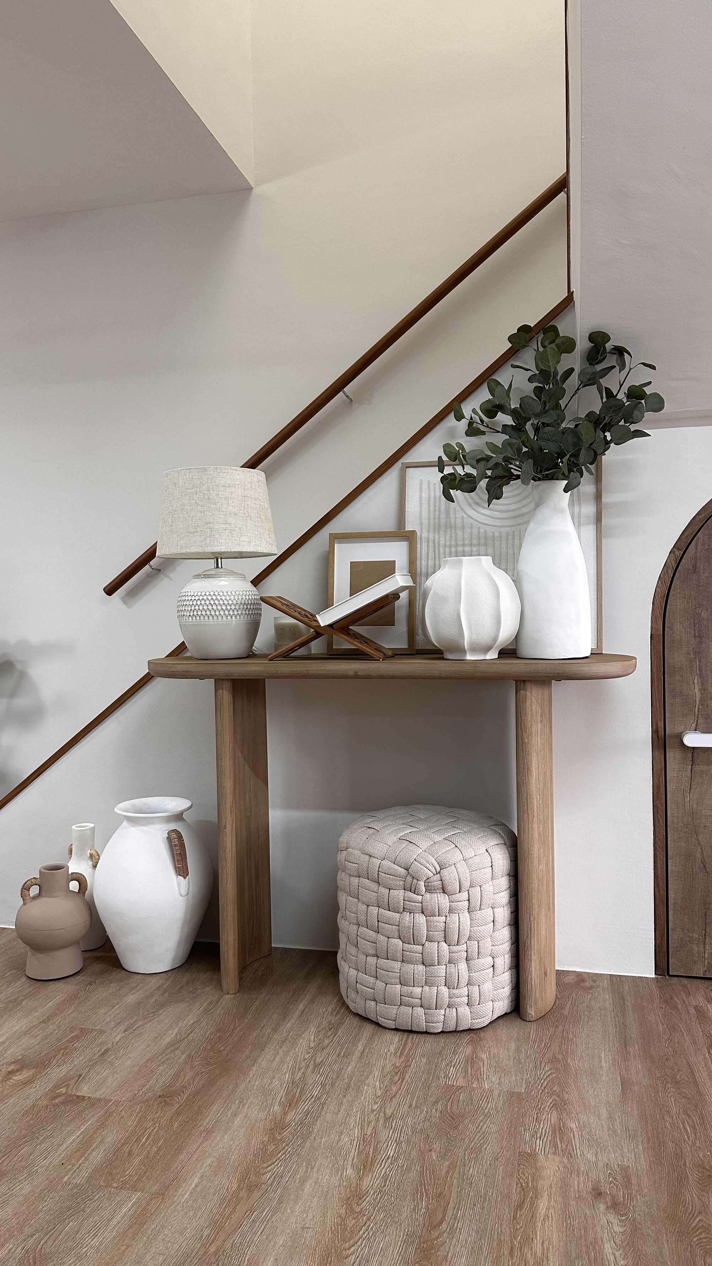 Customer home photo 4: Been searching high and low for the most perfect console table and THIS ONE WAS A GOD SEND! Love the finish and colour and the curved edges are just what I needed!