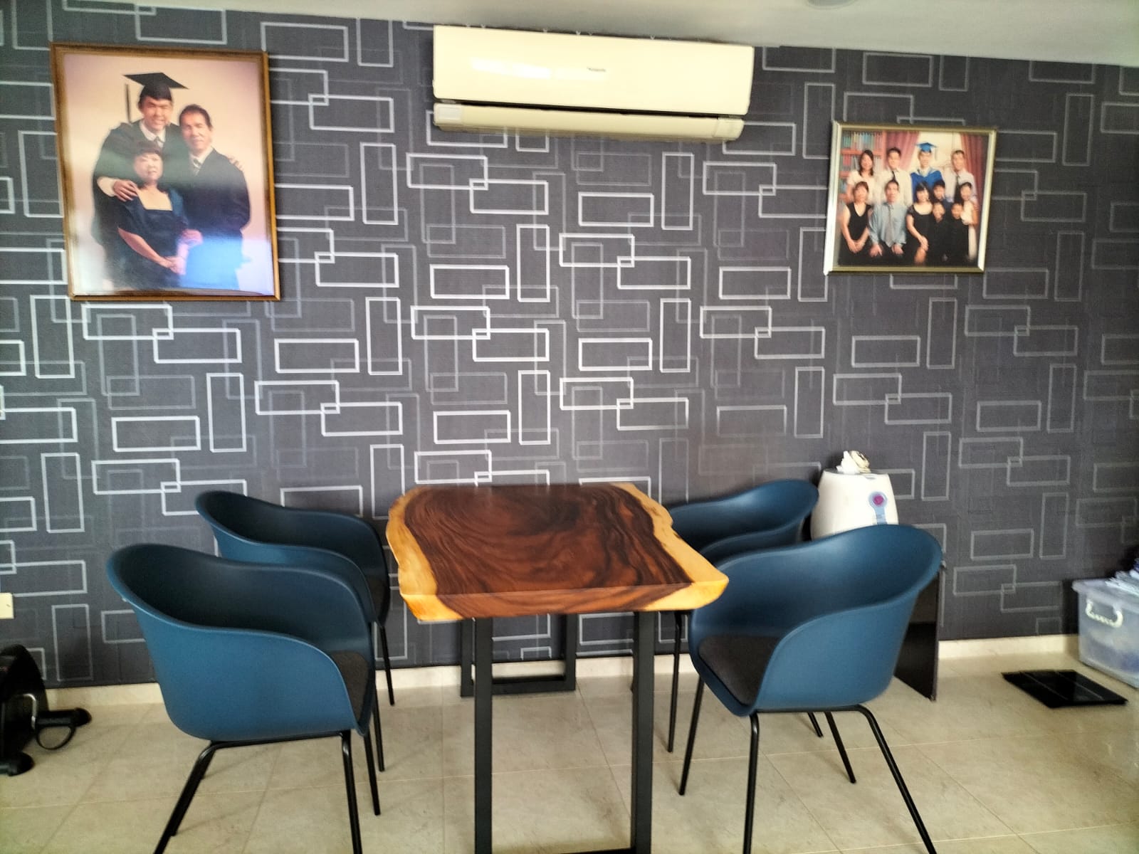 Customer home photo 1: The design is awesome and match my dining table! Suitable for my elderly parents