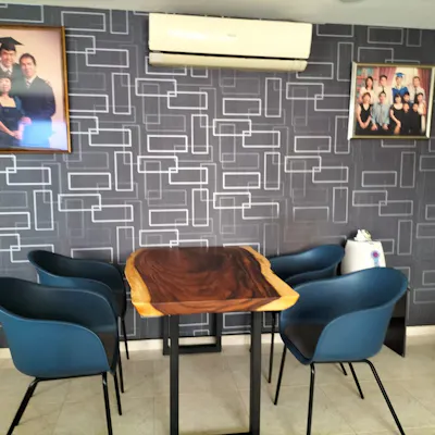Customer home photo 1: The design is awesome and match my dining table! Suitable for my elderly parents