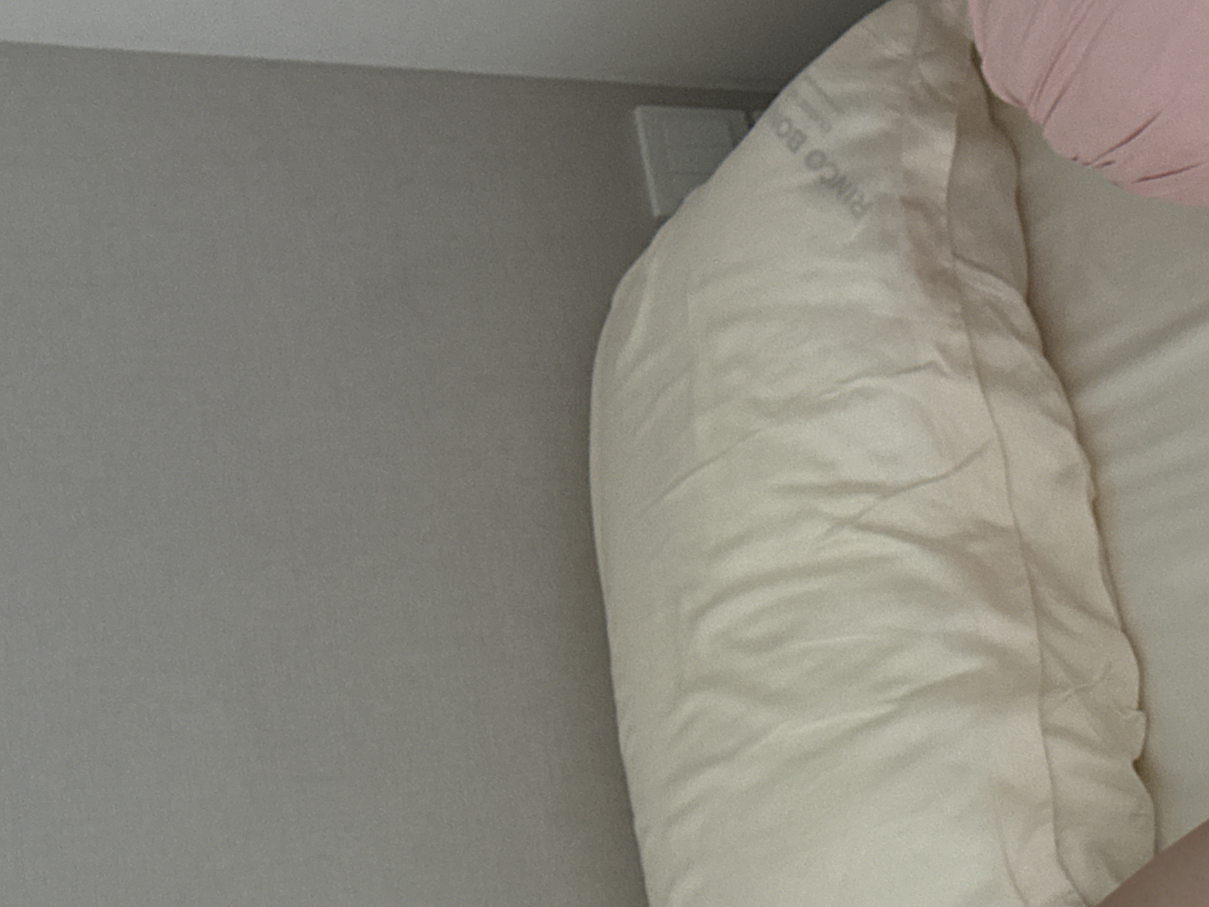 Customer home photo 5: Item received in good condition. The pillow is very soft, fluffy and comfy! ✨