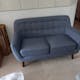 Emma 2 Seater Sofa - Dusk Blue