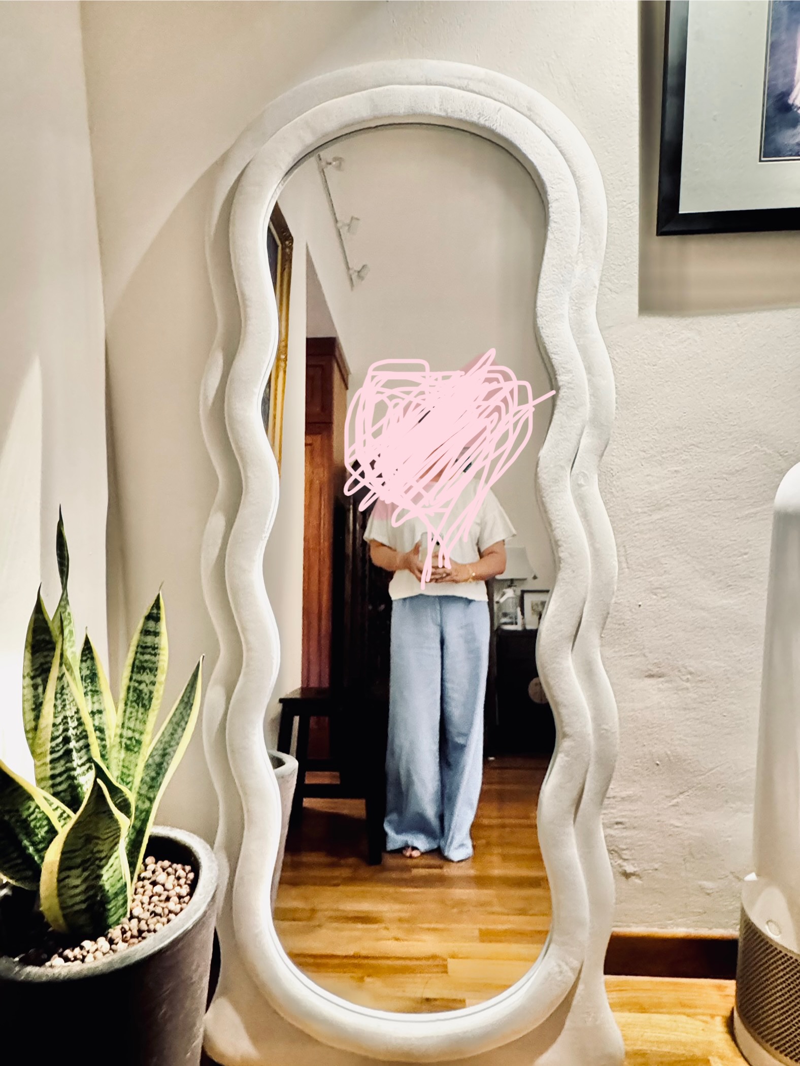 Customer home photo 4: Flattering mirror, you would like it too!