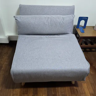 Customer home photo 7: Nice colour and feel comfy.