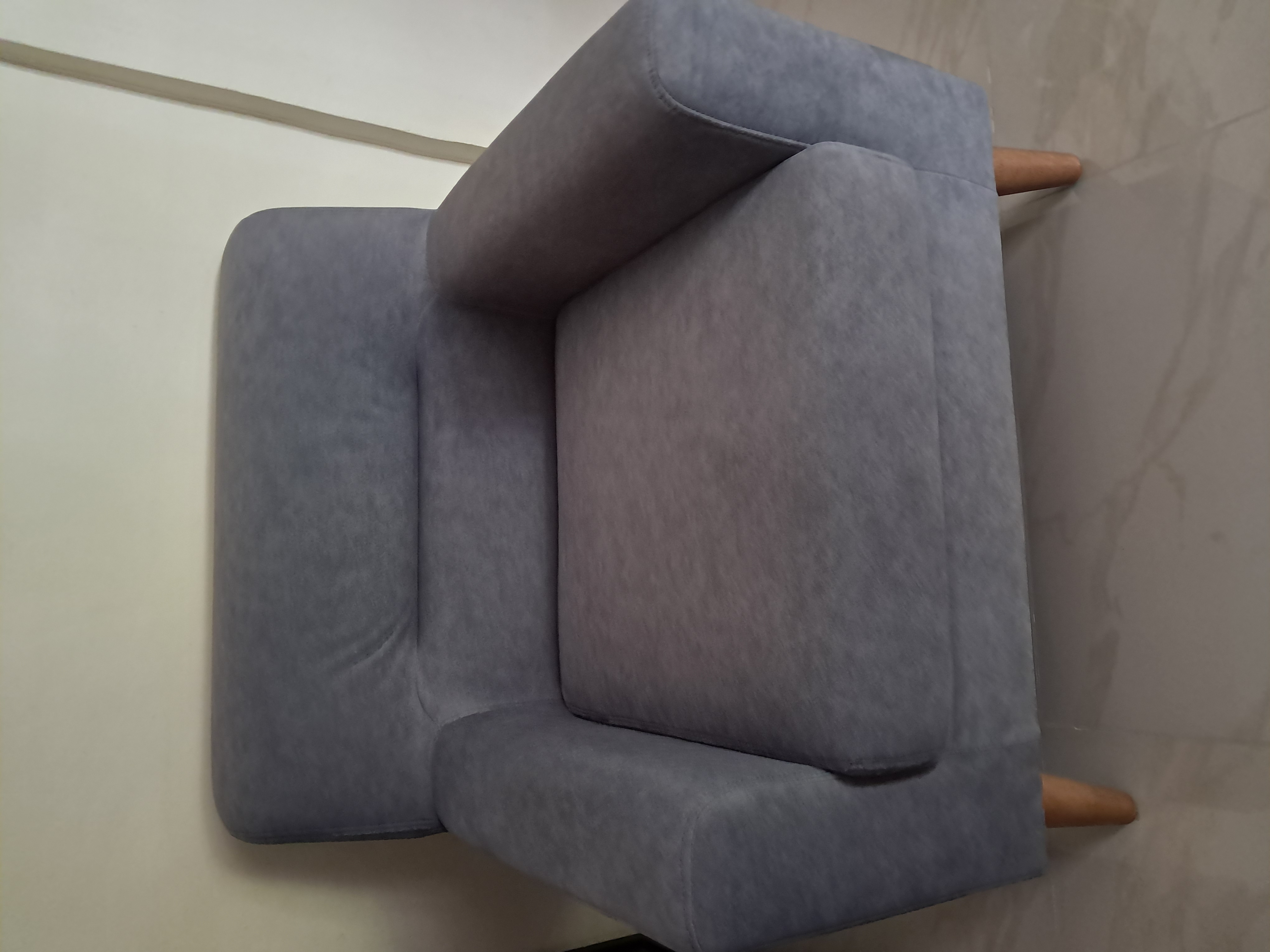 Customer home photo 1: We love this Damien Armchair! It's sturdy & chic.