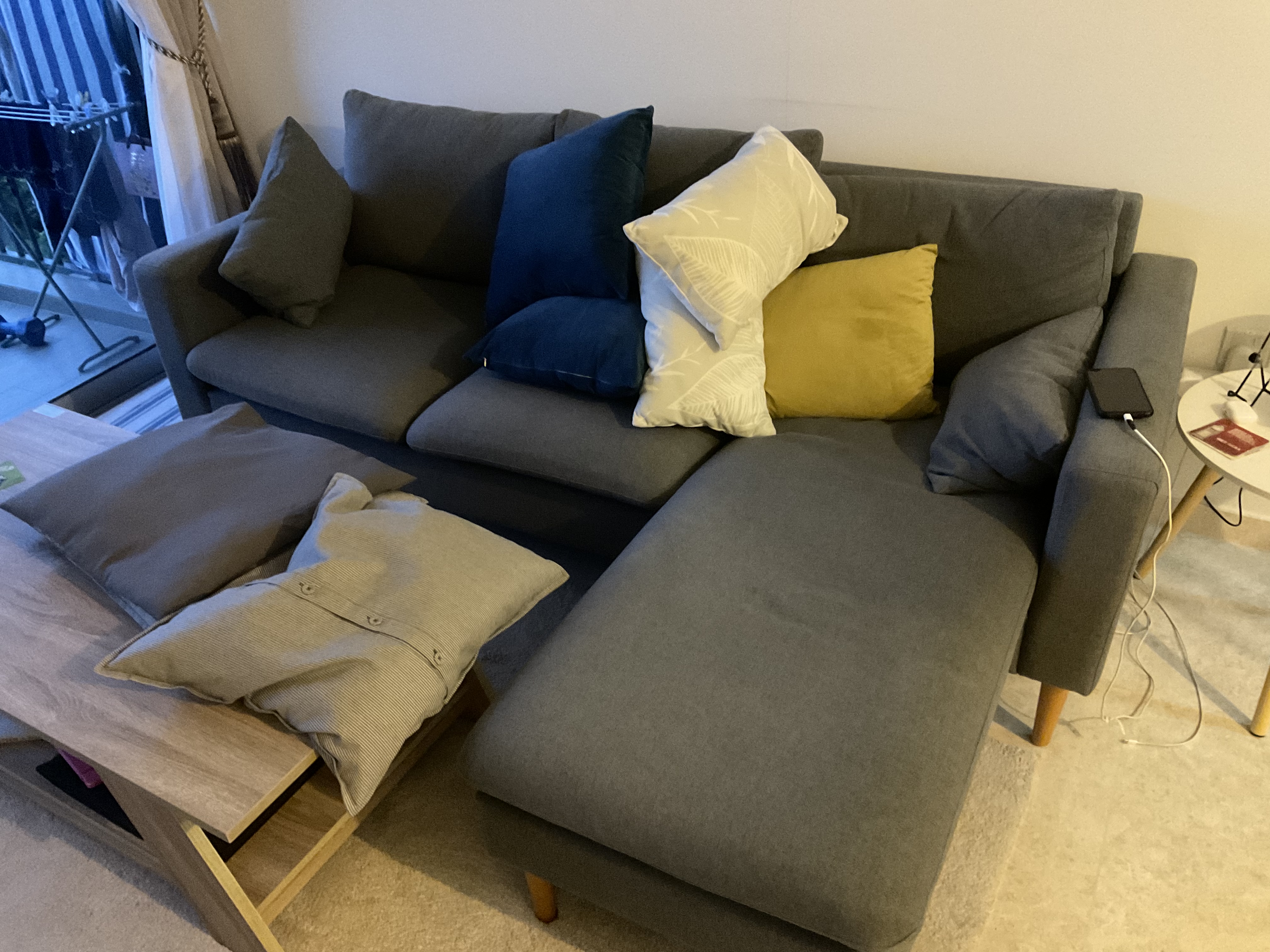 Alyssa Velvet Cushion Cover - Mustard