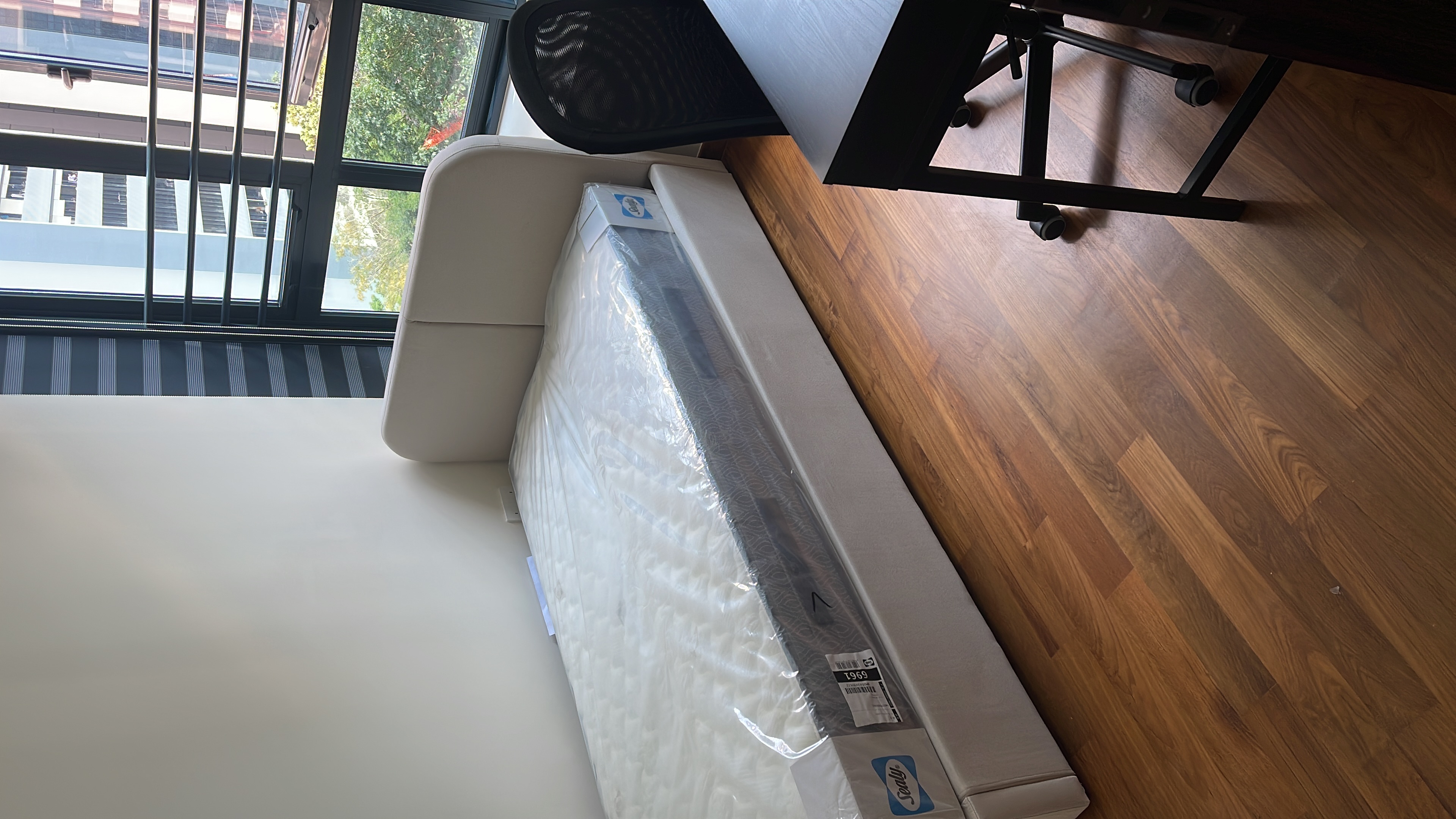 Customer home photo 22: Decent looking bed & the storage comes in handy