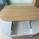 Marche Lift-Up Storage Coffee Table 1.2m - Natural, White