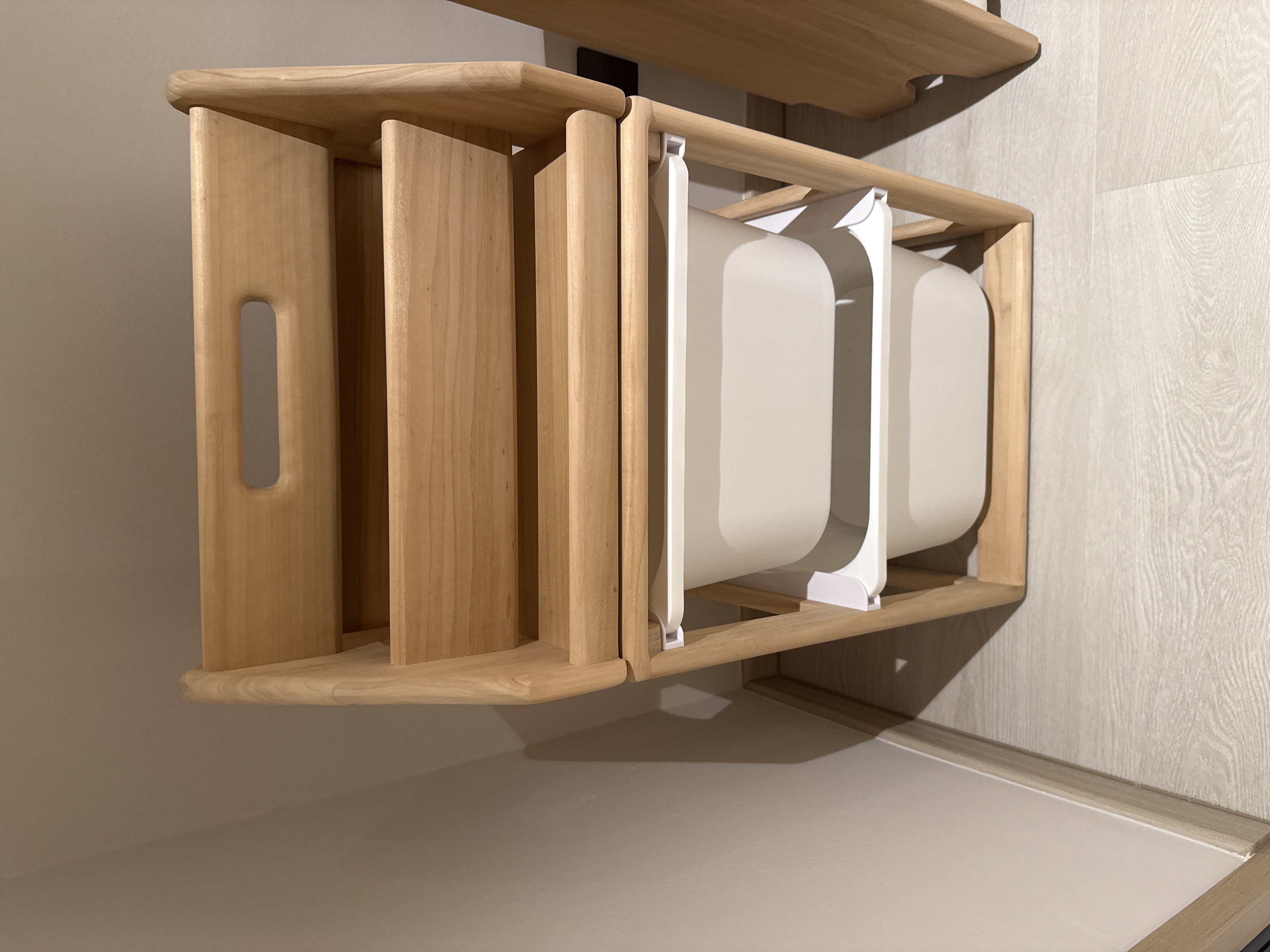 Micah Wooden Kids Toys Storage - Set of 3