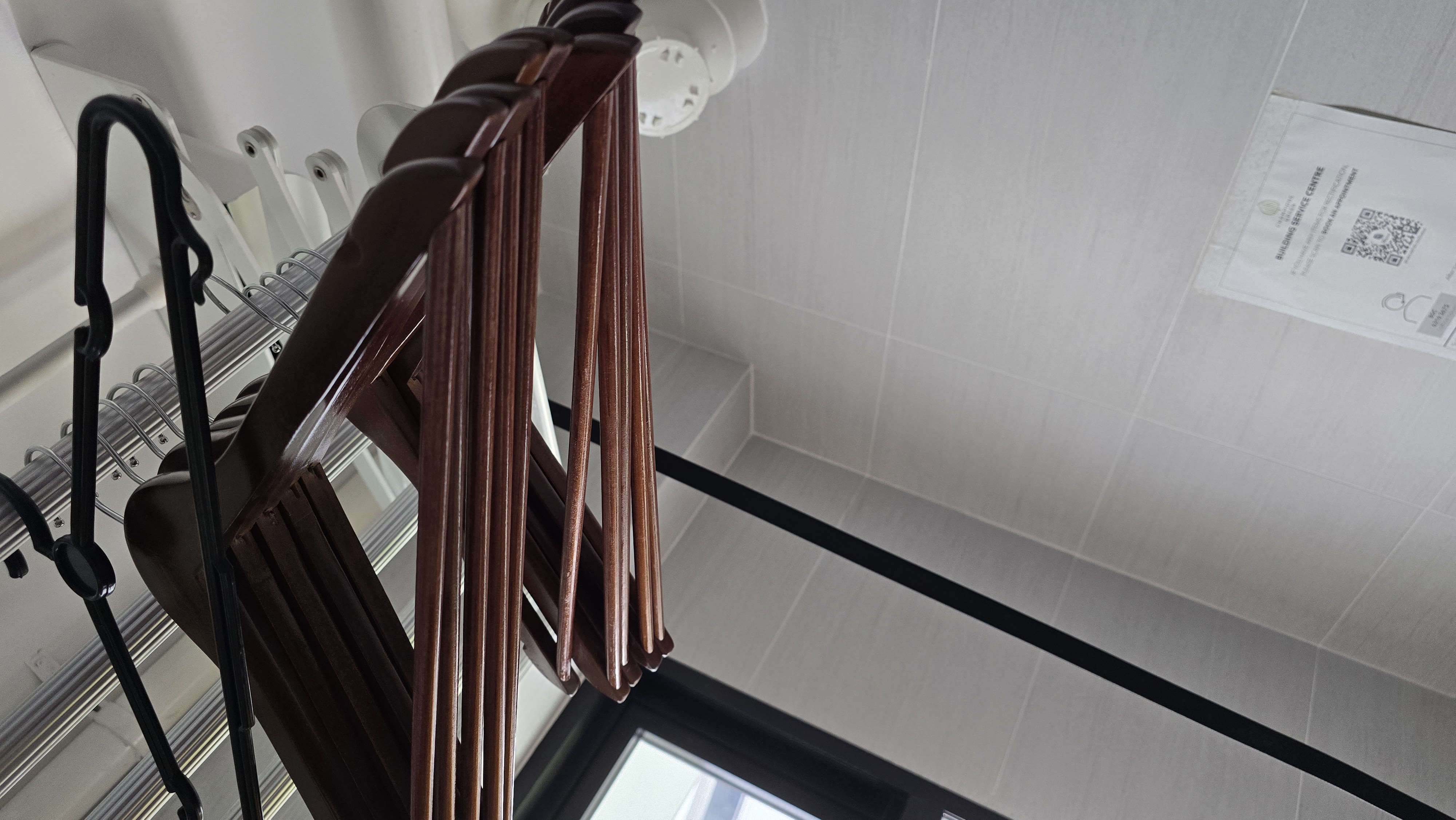 Customer home photo 3: Hangers look good.