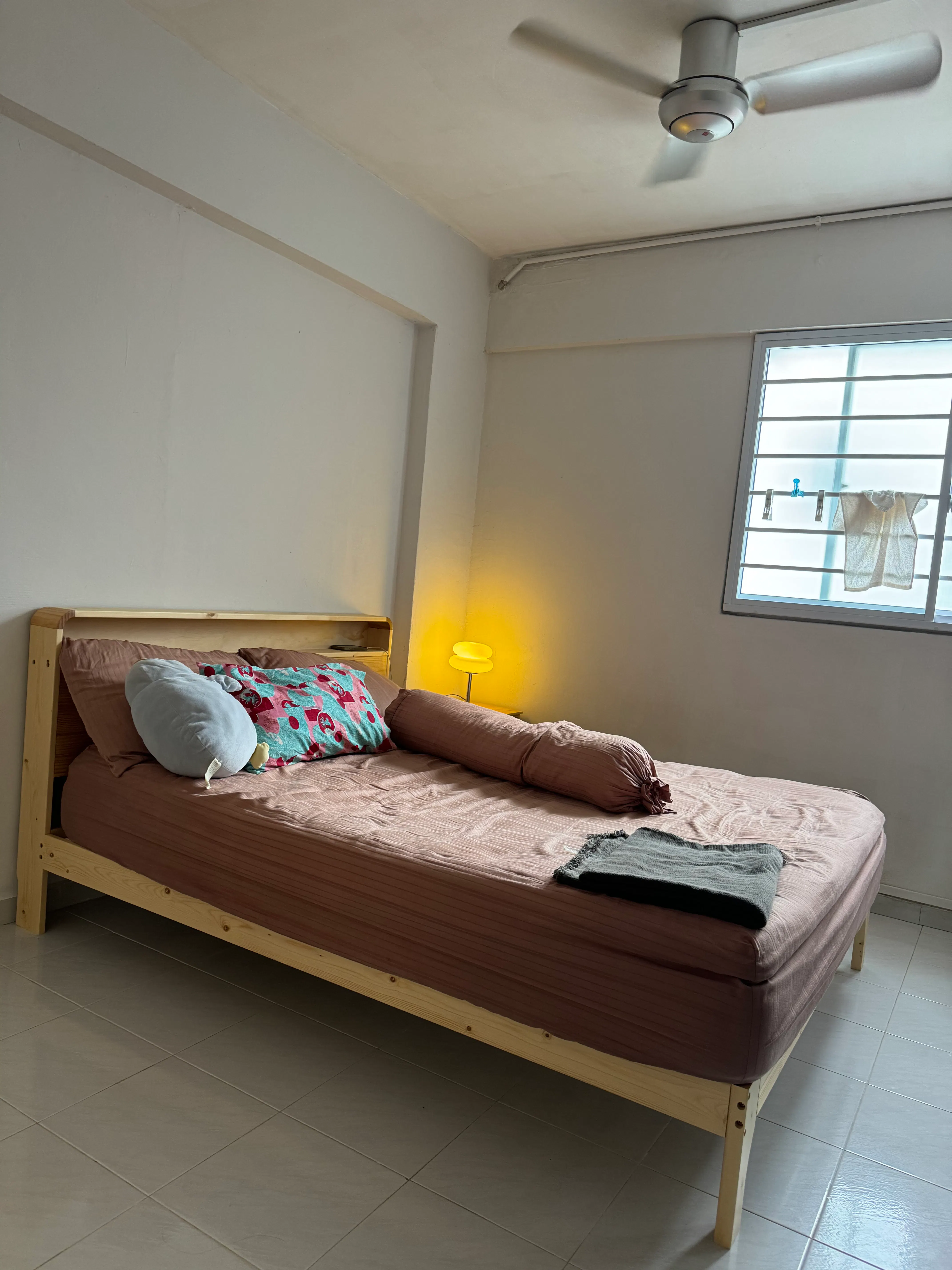 Customer home photo 1: Love the minimalistic look of the bed. Quality seems okay.