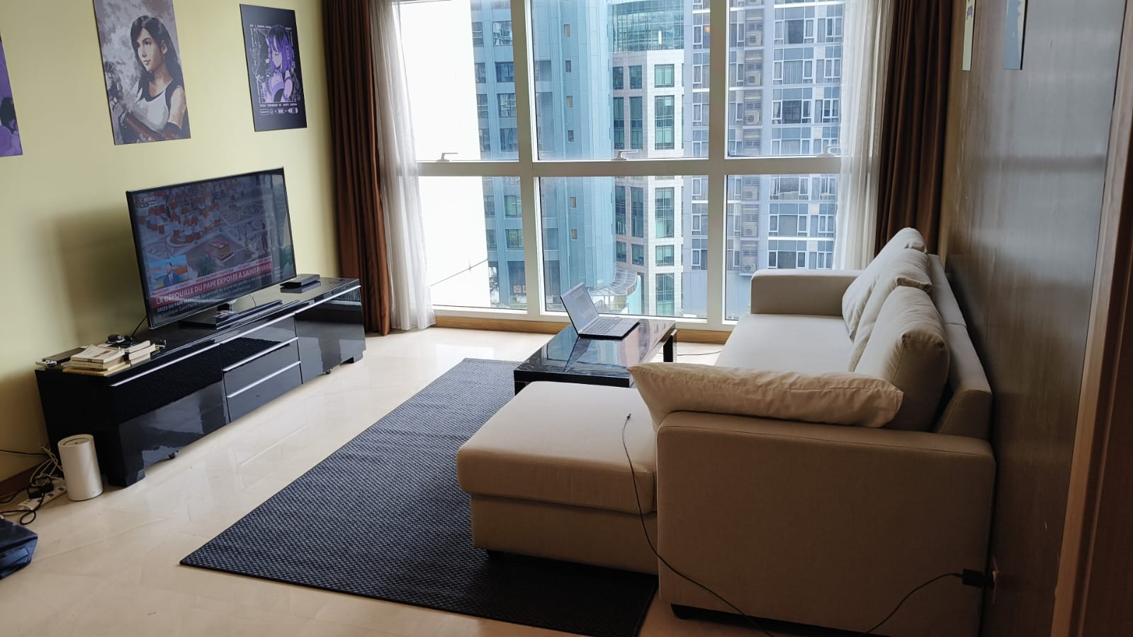 Customer home photo 17: Perfect size for a small/medium room. Very nice value for money.