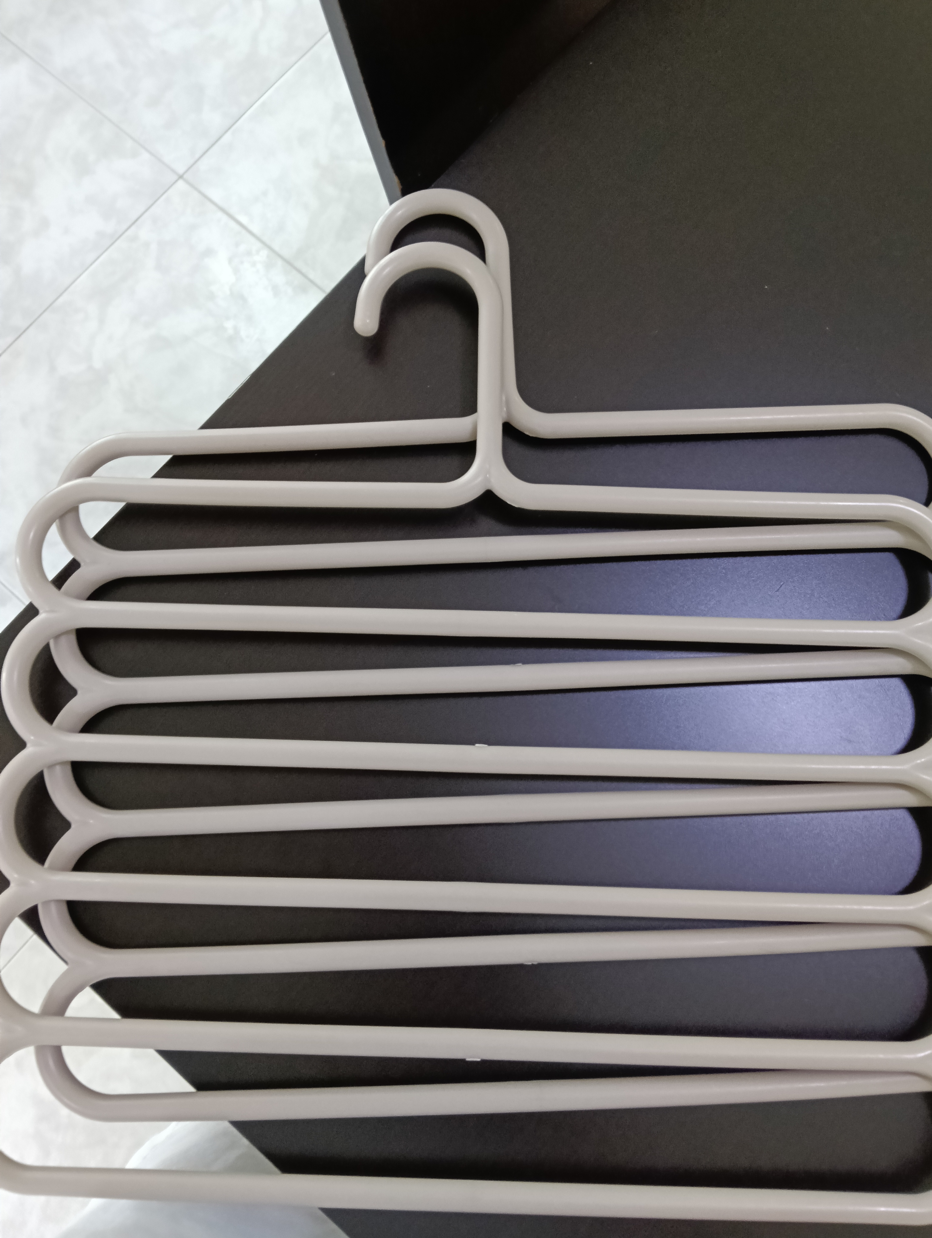 Customer home photo 2: Lightweight and does not take up a lot of space. Good for hanging socks...