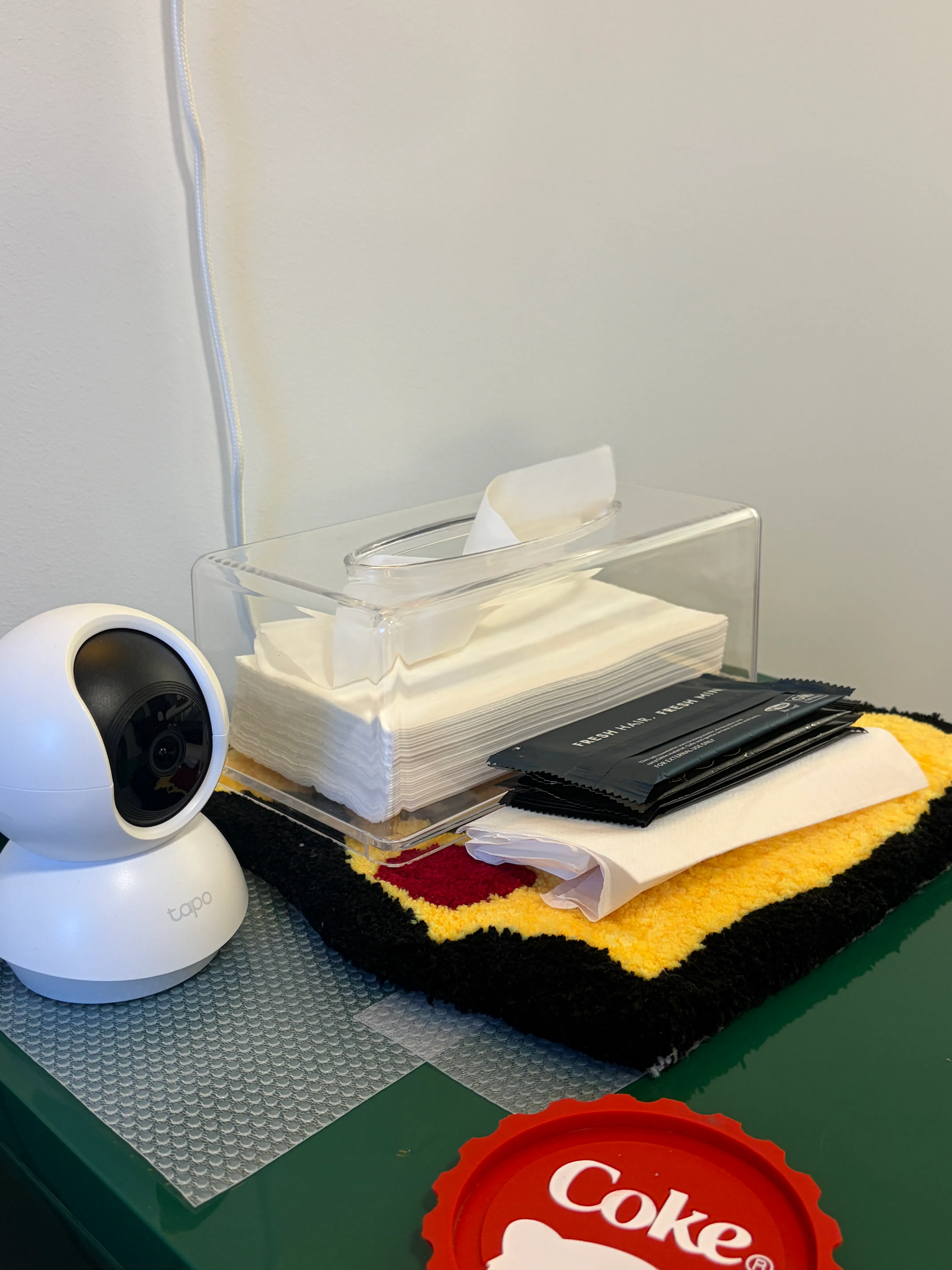 Customer home photo 1: This tissue box adds modernity to my home