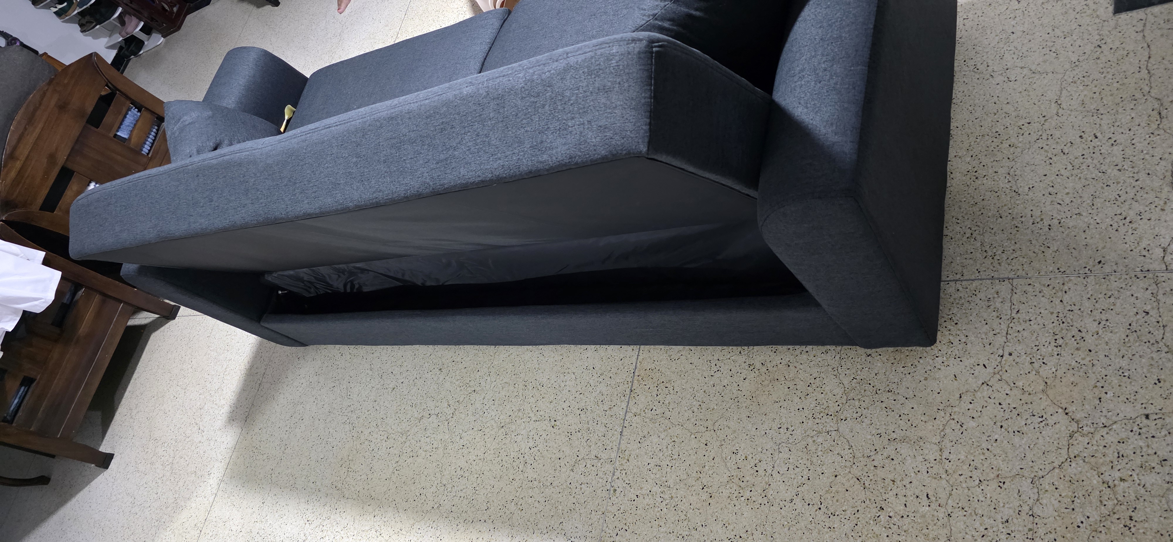 Boston 3 Seater Storage Sofa Bed - Orion