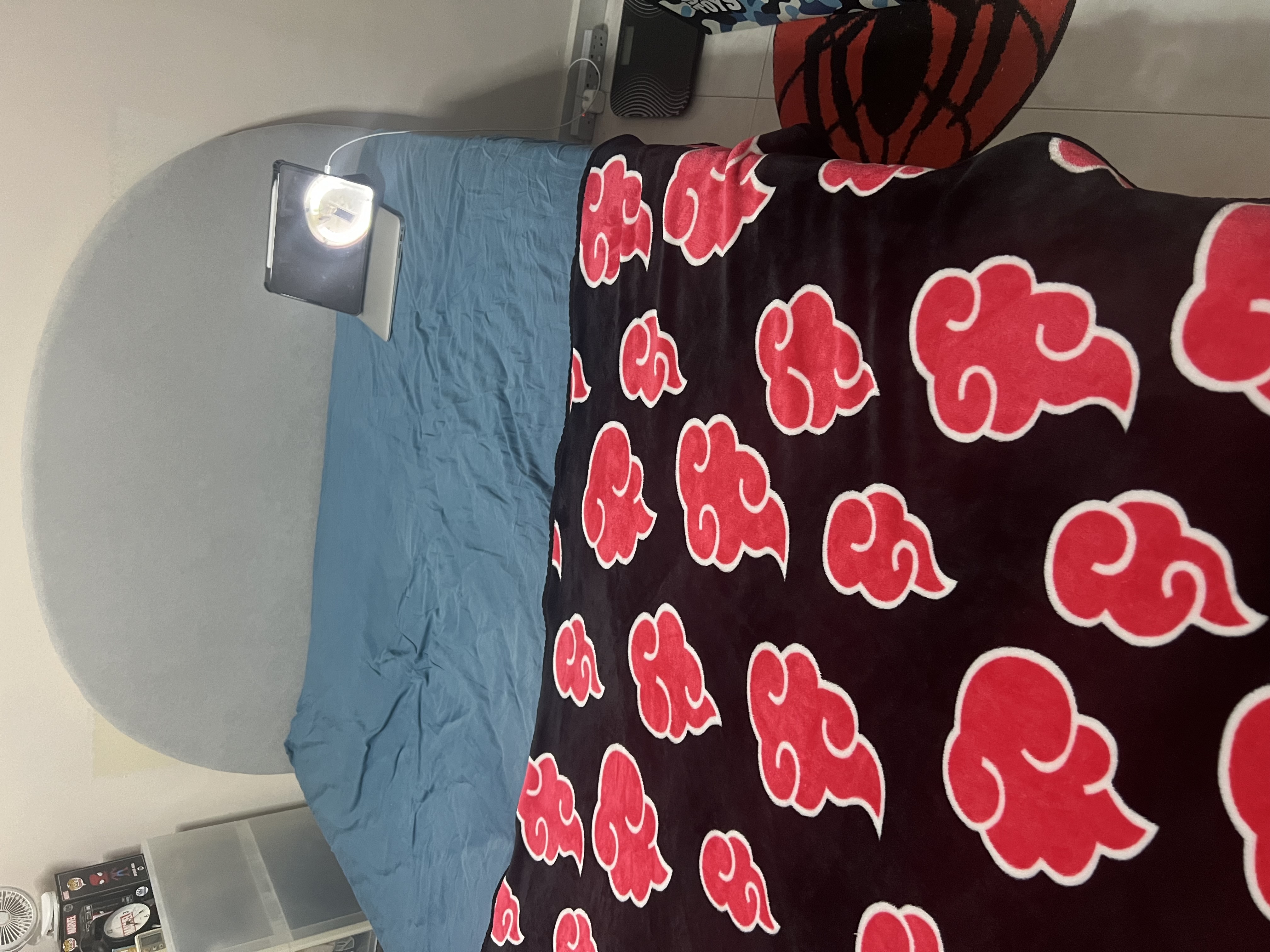 Customer home photo 10: Very simple yet functional. Loving it so far. The only con is that the storage base uses a layer of fabric only. Delivery is within the time frame given & the Installation process took ard 30min. Overall, happy with my purchase. Thank you!