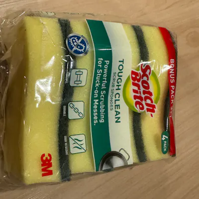 Customer home photo 6: Another kitchen essential that never fails. This is effective at removing stains and stays in shape even after hard scrubbing.
