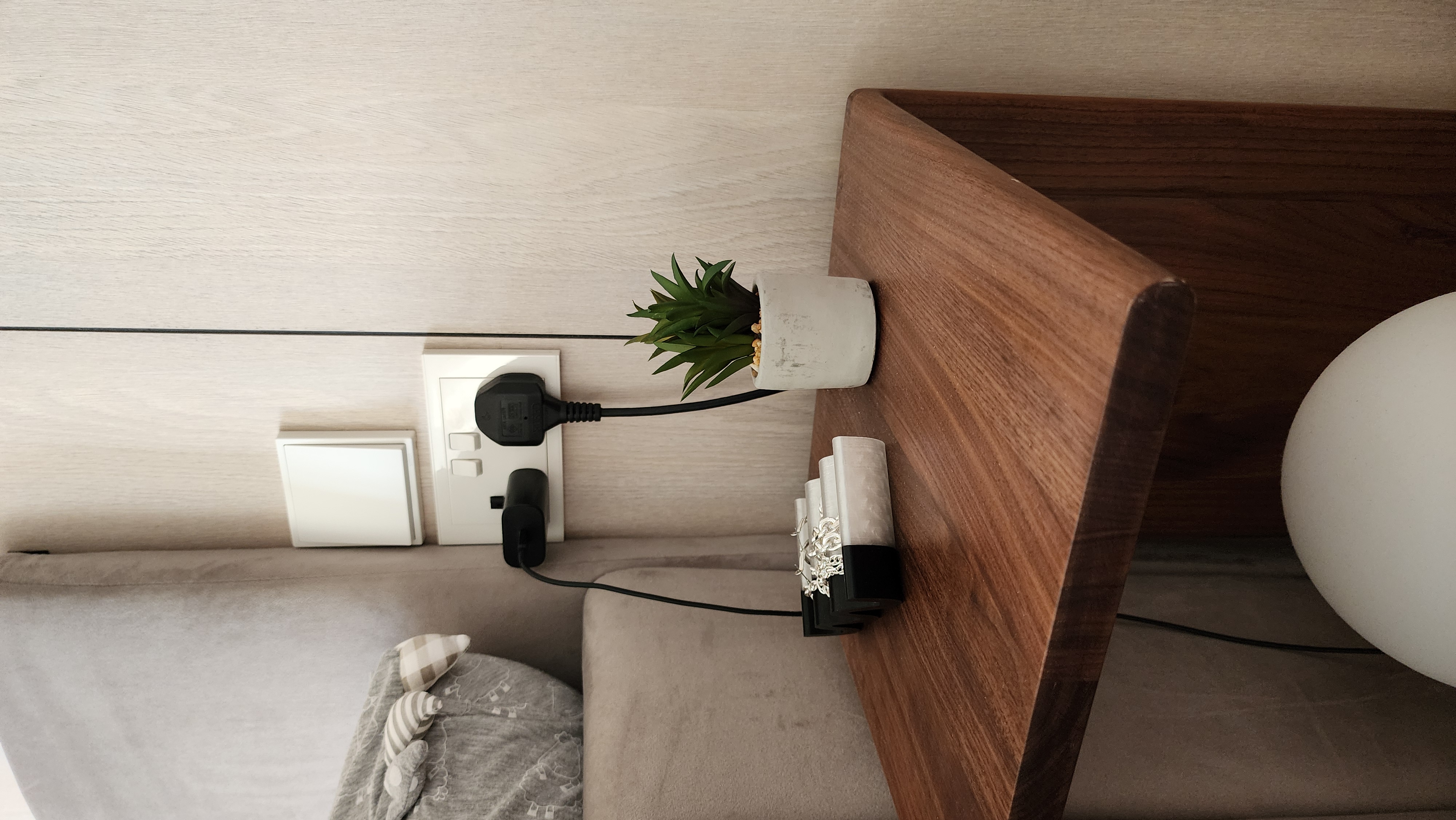 Customer home photo 1: Cute affordable plant to add to your side table or bathroom. Might be getting more. :)