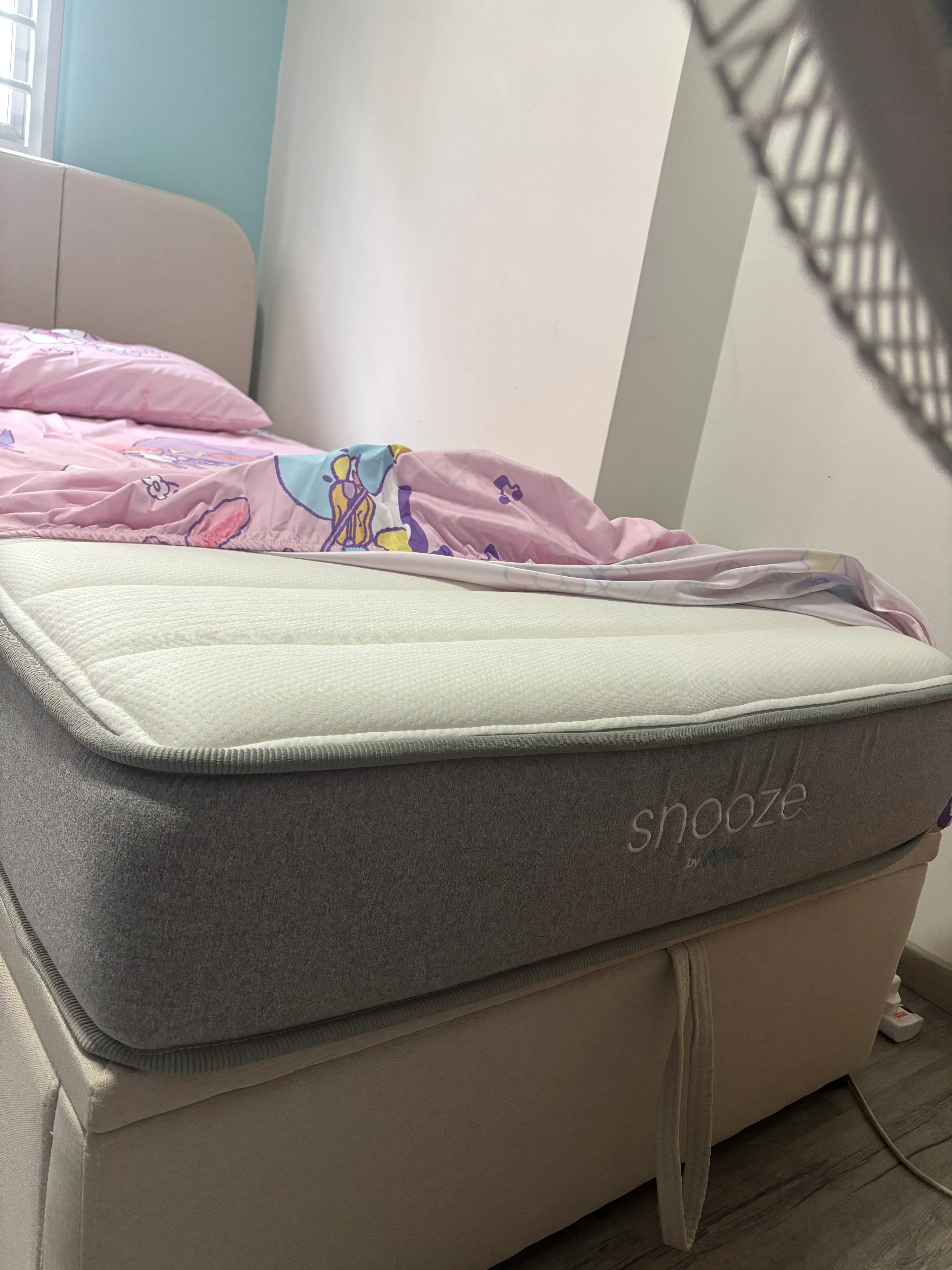 Customer home photo 27: The mattress is more on the firm side and quality is great.