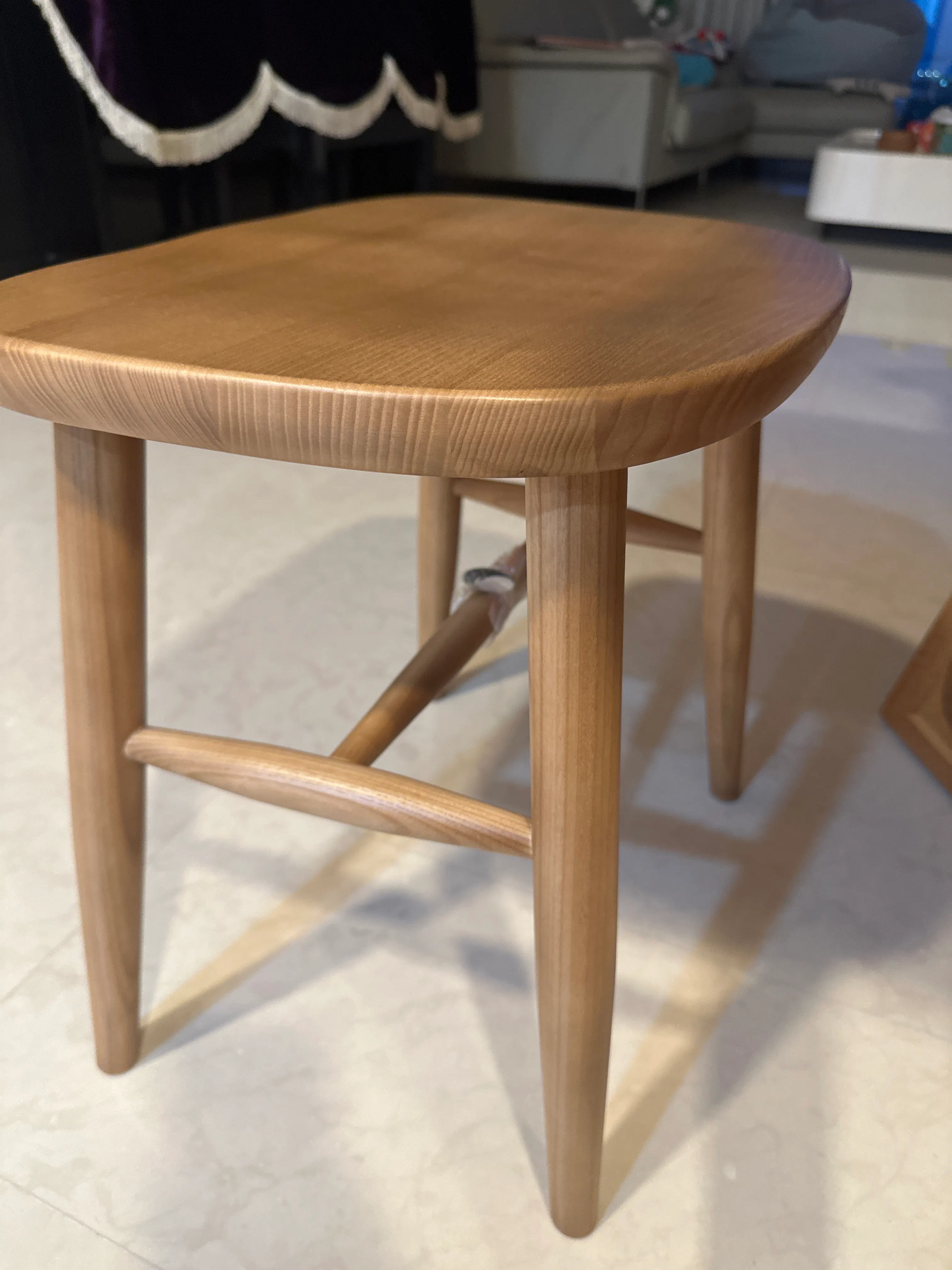 Customer home photo 1: The stool abit pricey but quality is good. Fit well to my existing dining table
