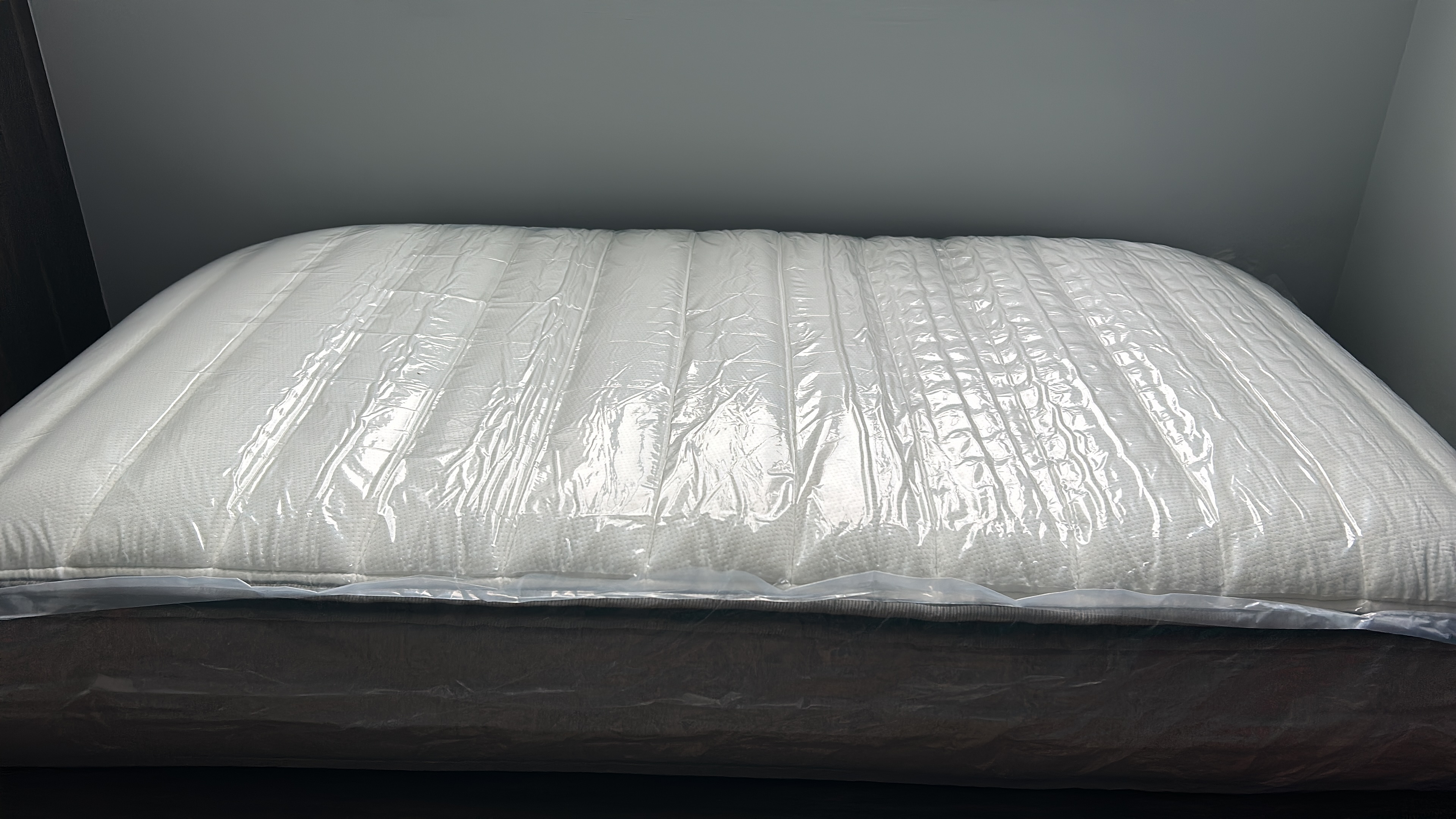Customer home photo 21: Delivery was prompt and efficient. The vacuum packed mattress  was unpacked by delivery personnel and reinflated itself to full size in a few hours. Mattress is comfortable!