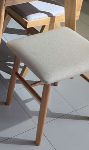 Customer home photo 1: The stool goes well with the table.