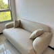 Miko 2 Seater Sofa - Rice White (Pet Friendly)
