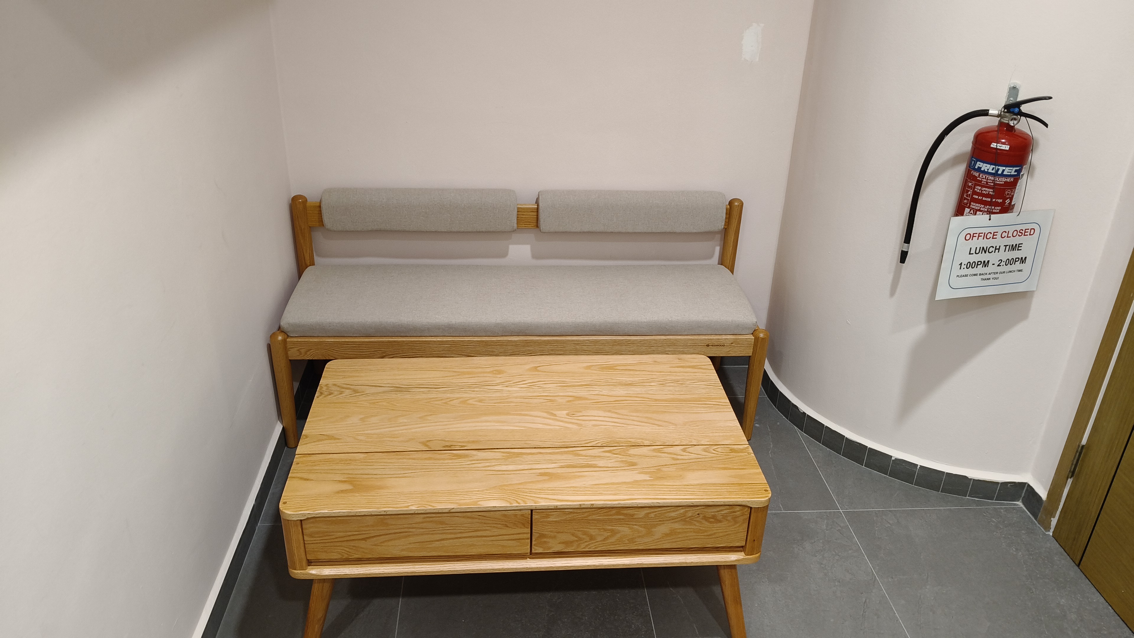 Customer home photo 7: Perfect fitting for our office waiting area.