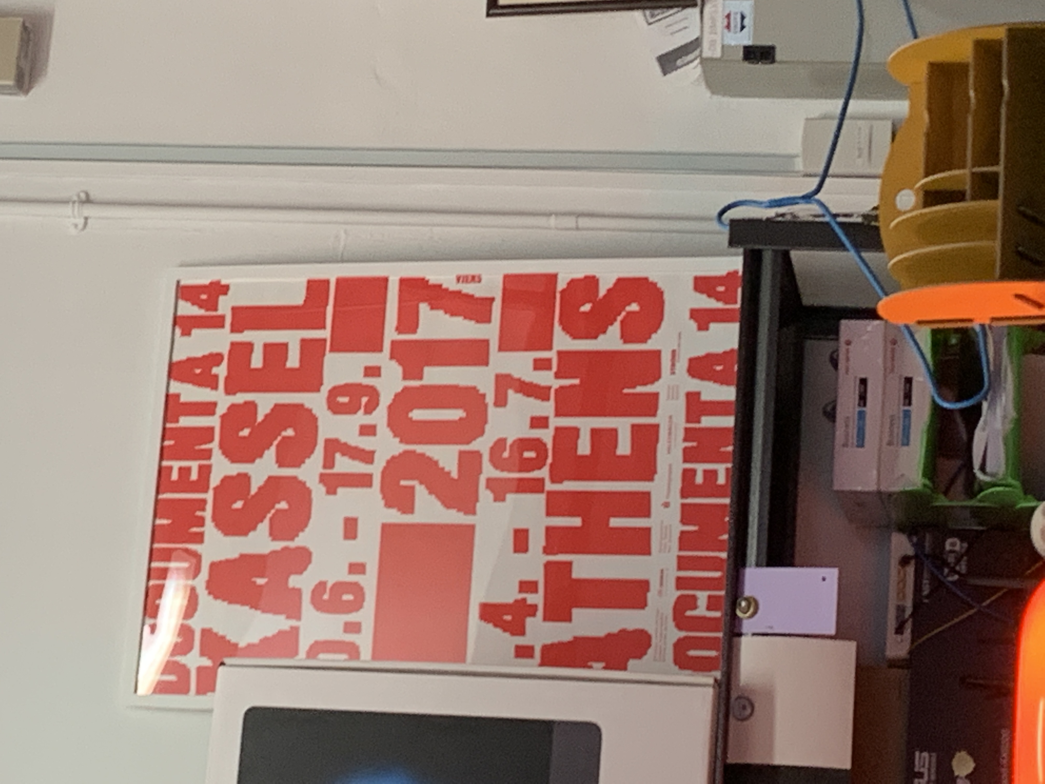 Customer home photo 10: Fits A1 posters well.