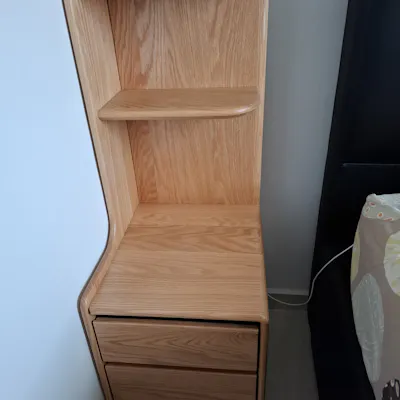 Customer home photo 1: Quick and easy delivery. Product came already assembled, and the delivery staff simply placed it where I wanted it to be. Quite clean too, didn't need to wipe it off before use.