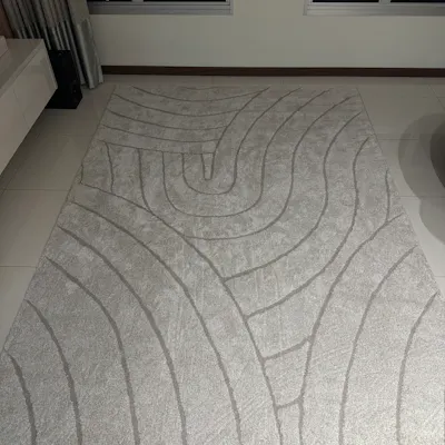 Customer home photo 1: The quality is superb nice design. Already purchased 2 rug here!