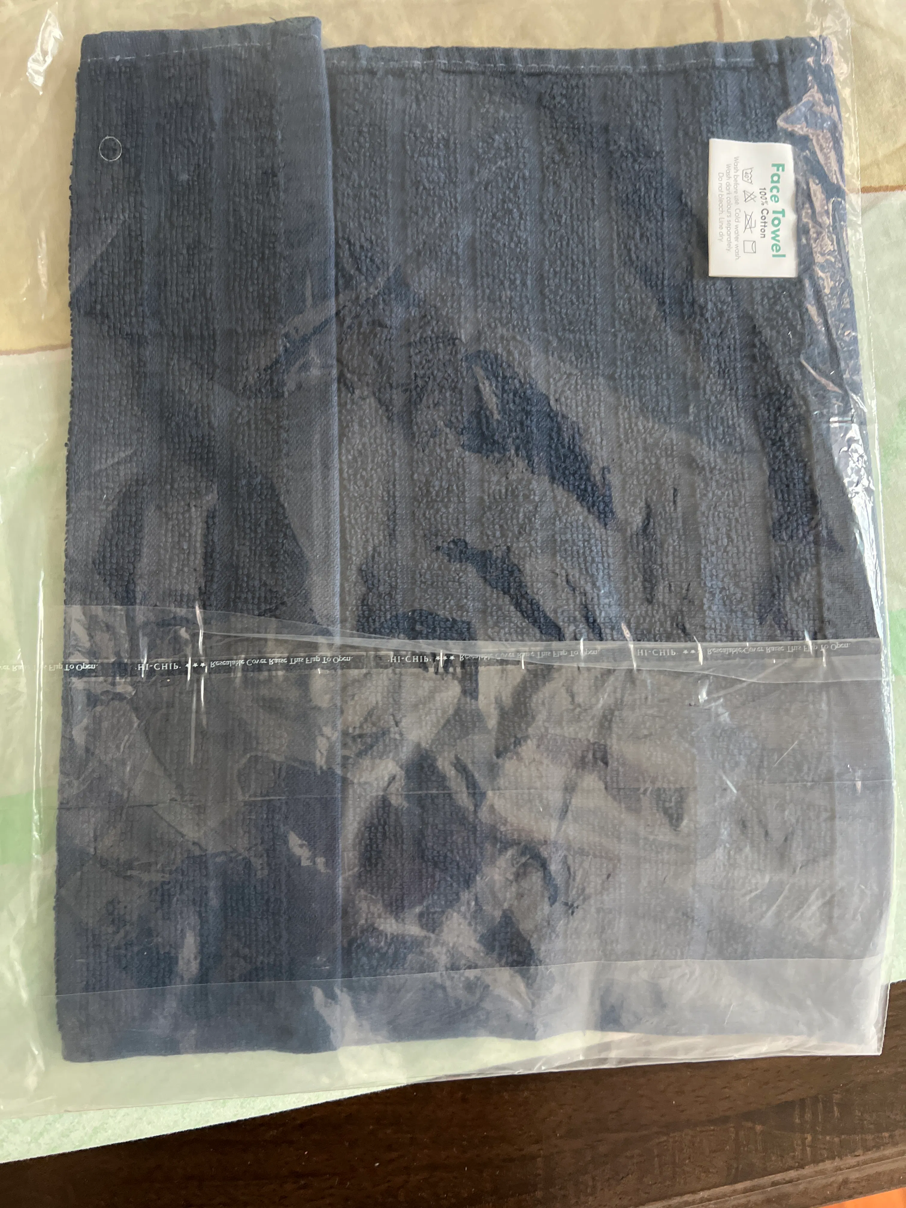 Customer home photo 1: Unique face towel